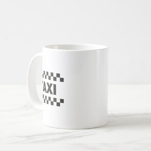 Nycタクシー衣装ハロウィンおもしろいイエローニューヨークC コーヒーマグカップ (正面左)