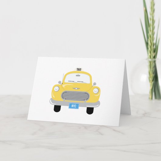 NYCタクシー カード (正面)