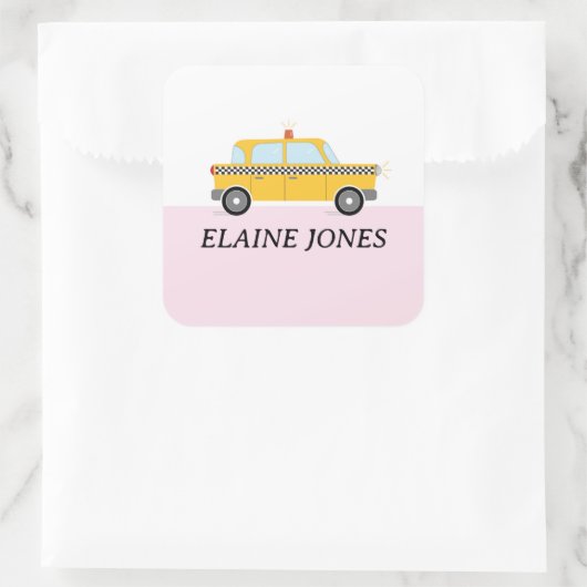 NYCタクシー スクエアシール (バッグ)