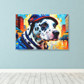 NYCダルメド3 キャンバスプリント (インサイチュ (ウッドフロア))