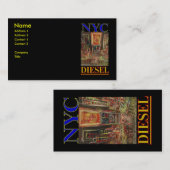 NYCディーゼル 名刺 (正面/裏面)