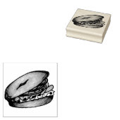 NYCデリベーゲルクリームチーズケーパーズオニオンロックス ラバースタンプ (押印)