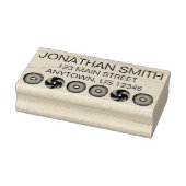 NYCデリベーゲルブレックファーストフードパーソナライズされたアドレス ラバースタンプ (スタンプ)