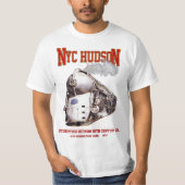 NYCドレイファス・ハドソン機関車 20世紀特急 Tシャツ (正面)