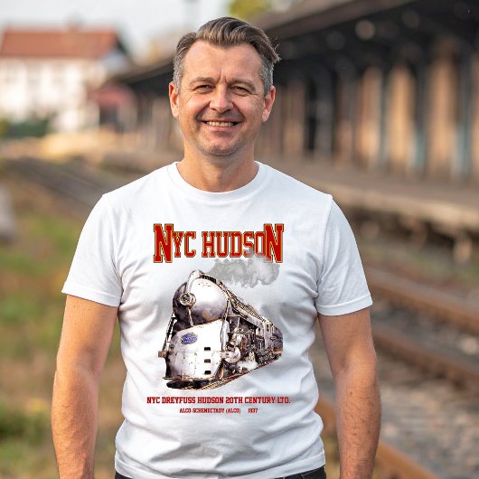 NYCドレイファス・ハドソン機関車 20世紀特急 Tシャツ