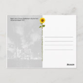 NYCナイトスカイライン – Hポストカード ポストカード (裏面)