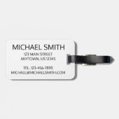 NYCニューヨークの人々Borougs Citizens ラゲッジタグ (裏面横)