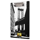 Nycニューヨークシティアートポップ・アートのイエロータクシーブルックリン クリップボード (左)