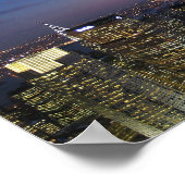 NYCニューヨークシティオンキャンバス ポスター (角)