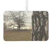 NYCニューヨークシティセントラルパークツリーサンライズフォト カーエアーフレッシュナー (裏面)