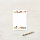 NYCニューヨークシティフーズグルメポストits ポストイット (デスク上)