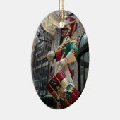 NYCニューヨークシティホリデードラマー少年クリスマス セラミックオーナメント (右)