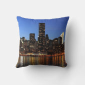 NYCニューヨークシティマンハッタンナイト クッション (裏面)