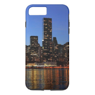 NYCニューヨークシティマンハッタンナイト iPhone 8 PLUS/7 PLUSケース