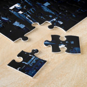 NYCニューヨークシティマンハッタン超高層ビル ジグソーパズル (側面)