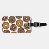 NYCニューヨークベーゲルラゲッパーソナライズされたグタグ ラゲッジタグ (正面横)