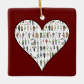 NYCニューヨーク市人民市民地区 セラミックオーナメント (正面)