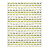 NYCニューヨーク市松模様にシティイロタクシー テーブルクロス (正面)