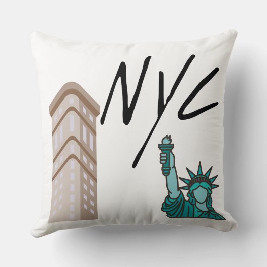 NYCニューヨーク クッション (裏面)