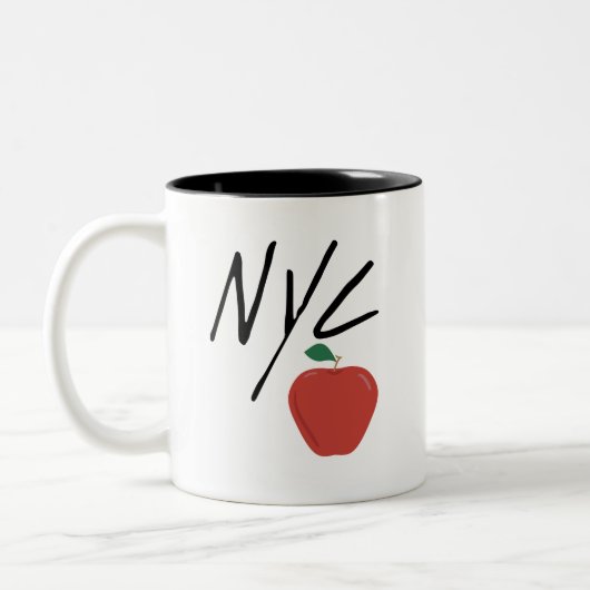 NYCニューヨーク ツートーンマグカップ (左)