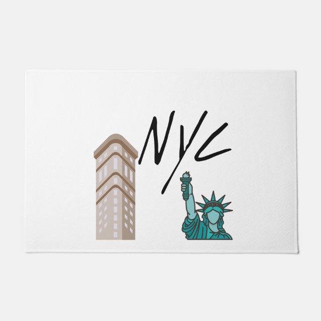 NYCニューヨーク ドアマット (正面)