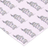 NYCニューヨークHanukkah Holiday Takematics of Liberty テーブルクロス (アングル)