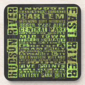 NYCネイバーズグリーン コースター (正面)