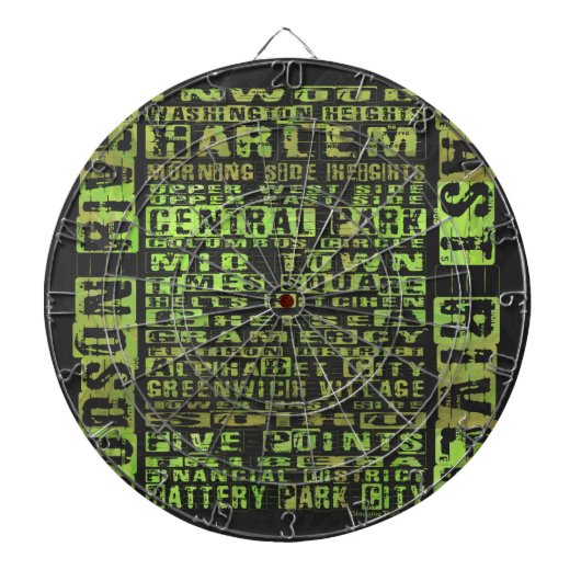NYCネイバーズグリーン ダーツボード (正面)