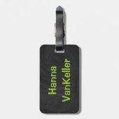 NYCネイバーズグリーン ラゲッジタグ (裏面縦)