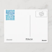 NYCネイバーズブルー ポストカード (裏面)