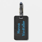 NYCネイバーズブルー ラゲッジタグ (裏面縦)