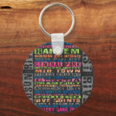 NYCネイバーズレインボー キーホルダー (正面)