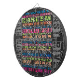 NYCネイバーズレインボー ダーツボード (正面右)