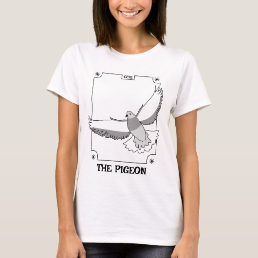 NYCハトタロットTシャツ Tシャツ (正面)