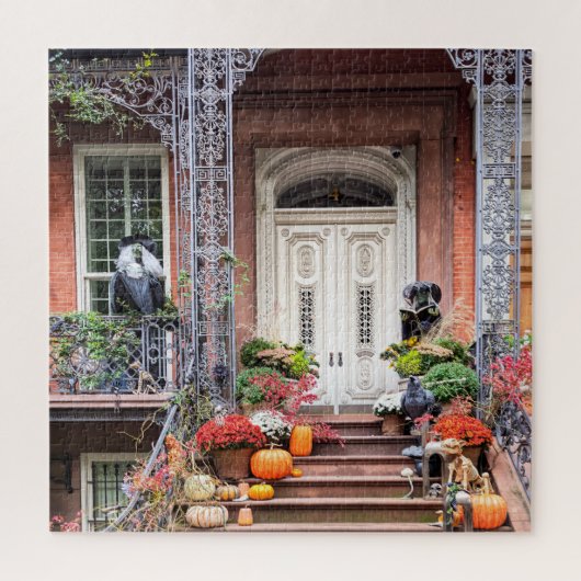 NYCハロウィーンドア ジグソーパズル (縦)