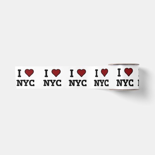 NYCハート サテンリボン (正面)
