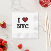 NYCハート 縁ありカクテルナプキン (インサイチュ)