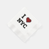 NYCハート 縁ありカクテルナプキン (角)