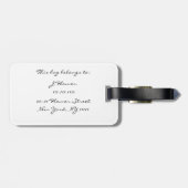 NYCビッグ・レターズ・ラゲージタグ ラゲッジタグ (裏面横)