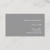 NYCビュー 名刺 (裏面)