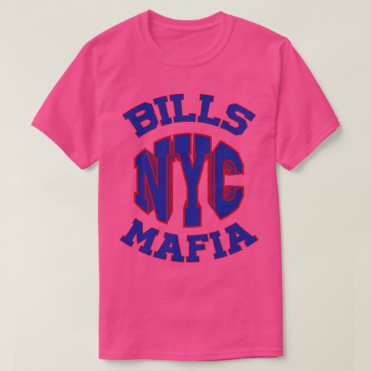 NYCビルズマフィア Tシャツ (デザイン正面)