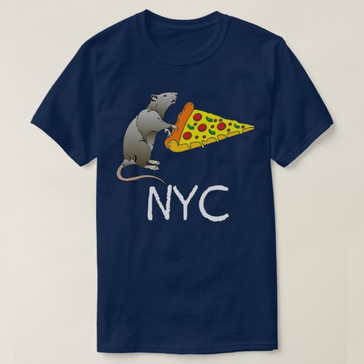 NYCピザラット Tシャツ (デザイン正面)