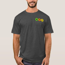 NYCピックボール – ポケット黒い服Tシャツ