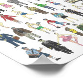 NYCピープルニューヨーク市市民人間住民 ポスター (角)