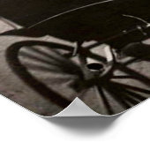 NYCフラットアイアン建物のヴィンテージ写真2 ポスター (角)