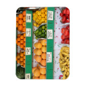 NYCフルーツスタンド歩道スーパーマーケット マグネット (縦)