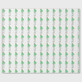 NYCブルックリンBKヒップスターガイNY ラッピングペーパー (フラット)