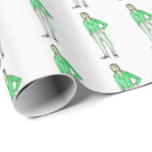 NYCブルックリンBKヒップスターガイNY ラッピングペーパー (ロールコーナー)