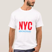 NYCブロードウェイ Tシャツ (正面)