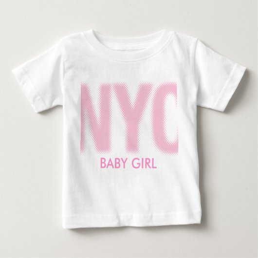 NYCベビーガールTシャツ ベビーTシャツ (正面)